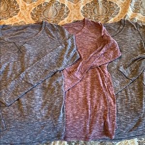 Maternity long sleeve tee bundle